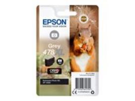 epson xp spausdintuvas - EPSON Singlepack Grey 478XL | C13T04F64010 - 1 nuotrauka