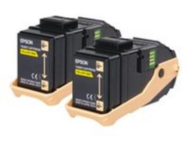 EPSON Toner Double Pack Yellow 7.5kx | C13S050606
