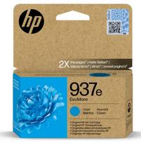 hp 937 - HP 937e EvoMore Cyan Org Ink Cartridge | 4S6W6NE#CE1 - 1 nuotrauka