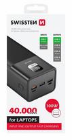 power bank 40000 - Swissten Power Line 40000 mAh 100W Juodas (Black) - 1 nuotrauka