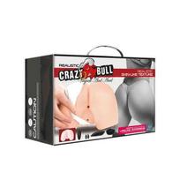 vagina realistic - Masturbatorius Crazy Bull Realistic Anus and Vagina su vibracija - 1 nuotrauka