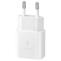 samsung pakrovejas - Samsung USB-C Travel Charger 15W White, USB Type C, 100 cm, balta, 15 W - 2 nuotrauka