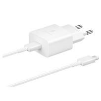 samsung pakrovejas - Samsung USB-C Travel Charger 15W White, USB Type C, 100 cm, balta, 15 W - 5 nuotrauka