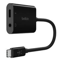 audi audio interface - Belkin Įkroviklis USB-C i adapter audio 3.5 MM AUDIO + USB-C - 1 nuotrauka