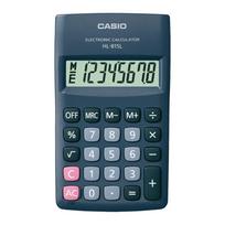 casio skaiciuotuv - Skaičiuotuvas CASIO HL815L, 8 skaičiai, juodas - 1 nuotrauka