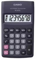 casio skaiciuotuv - Skaičiuotuvas CASIO HL815L, 8 skaičiai, juodas - 2 nuotrauka