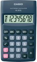 casio skaiciuotuv - Skaičiuotuvas CASIO HL815L, 8 skaičiai, juodas - 3 nuotrauka