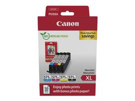 CANON CLI-571XL Ink Cartridge C/M/Y/BK | 0332C006