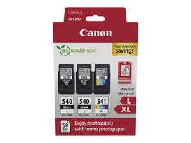 kasetes canon pixma - CANON PG-540Lx2/CL-541XL Ink Cartridge | 5224B015 - 1 nuotrauka