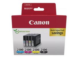 spausdintuvo canon kasetes - CANON PGI-2500 Ink Cartridge BK/C/M/Y | 9290B006 - 1 nuotrauka