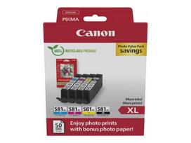 CANON CLI-581XL Ink Cartridge BK/C/M/Y | 2052C006