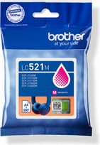 rasalai spausdintuvo - Brother LC521M | Ink Cartridges | Magenta - 4 nuotrauka