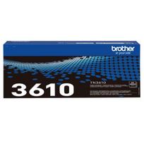 dazai spausdintuvams - Brother TN-3610 Genuine Toner Cartridge, Black | Brother TN3610 | Toner cartridge | Black - 4 nuotrauka