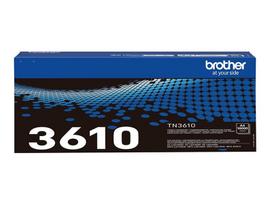 dazai spausdintuvams - Brother TN-3610 Genuine Toner Cartridge, Black | Brother TN3610 | Toner cartridge | Black - 6 nuotrauka