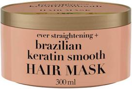 OGX Brazilian Keratin Hair Mask glotninamoji kaukė su keratinu 300 ml