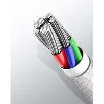 baseus usb c cable 1m - Baseus CATLGD-01 High Density PD 20W USB-C - Lightning - 6 nuotrauka