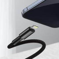 baseus usb c cable 1m - Baseus CATLGD-01 High Density PD 20W USB-C - Lightning - 12 nuotrauka