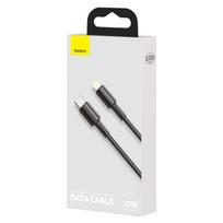 baseus usb c cable 1m - Baseus CATLGD-01 High Density PD 20W USB-C - Lightning - 18 nuotrauka
