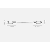 baseus usb c cable 1m - Baseus CATLGD-01 High Density PD 20W USB-C - Lightning - 23 nuotrauka