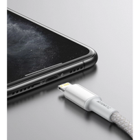 baseus usb c cable 1m - Baseus CATLGD-01 High Density PD 20W USB-C - Lightning - 26 nuotrauka