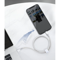 baseus usb c cable 1m - Baseus CATLGD-01 High Density PD 20W USB-C - Lightning - 27 nuotrauka