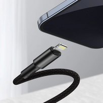 baseus usb c cable 1m - Baseus CATLGD-01 High Density PD 20W USB-C - Lightning - 33 nuotrauka