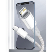 baseus usb c cable 1m - Baseus CATLGD-01 High Density PD 20W USB-C - Lightning - 34 nuotrauka