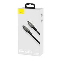 baseus usb type c laidas 2m - Baseus Tungsten Gold Type-C to Lightning 20W, 2m Black - 14 nuotrauka
