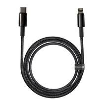 baseus usb type c laidas 2m - Baseus Tungsten Gold Type-C to Lightning 20W, 2m Black - 15 nuotrauka