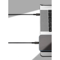 baseus usb type c laidas 2m - Baseus Tungsten Gold Type-C to Lightning 20W, 2m Black - 21 nuotrauka