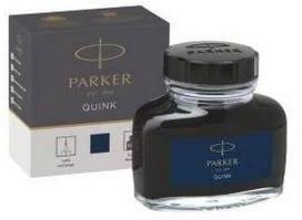 Rašalas buteliuke Parker Quink, tamsiai mėlynas (Dark Blue), 57 ml