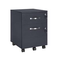 ratukai - VASAGLE Rakinama dokumentų spintelė LCD22BV1, juoda (Black) - 1 nuotrauka