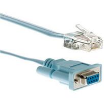console cables - Cisco Console kabelis RJ45 į DB9 1.8m Pilkas (Gray) - 2 nuotrauka