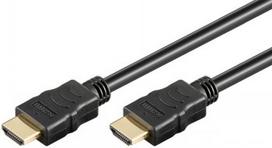 hdmi - Goobay High Speed HDMI Cable with Ethernet 61163 Juodas (Black) 10 m - 1 nuotrauka