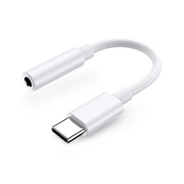 3.5 mm to 3.5 mm kabelis - Samsung GP-TGU023AE USB-C į 3.5 mm adapteris Baltas (White) - 2 nuotrauka