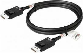 displayport cable - Club 3D CAC-1092 DisplayPort 2.1 kabelis 1.6m Juodas (Black) - 2 nuotrauka