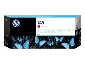 rasalines kasetes spausdintuvams - HP 745 300-ml Magenta Ink Cartridge | F9K01A - 1 nuotrauka
