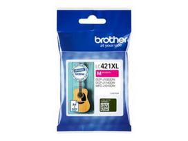 BROTHER 500-page Magenta ink cartridge | LC421XLM
