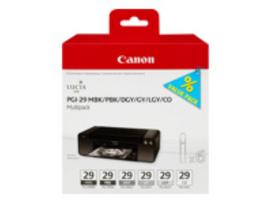 CANON PGI-29MBK/PBK/DGY/GY/LGY/CO Multi | 4868B018