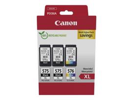 canon cl 576xl - CANON PG-575XLx2/CL-576XL Ink Cartridge | 5437C004 - 1 nuotrauka
