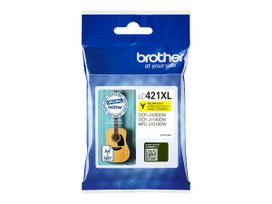 BROTHER 500-page Yellow ink cartridge | LC421XLY