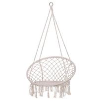 sodo lauko supynes - Springos SPR0039 Pakabinamos sodo sūpynės, kreminės (Cream) - 2 nuotrauka