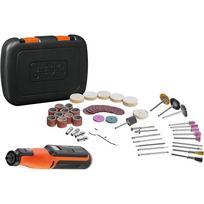 black decker rotary tool - Black & Decker BCRT8IK-XJ Daugiafunkcis įrankis, 7.2V, su priedais (Juodas/Orange) - 1 nuotrauka