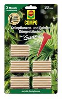 compo trasos - Trąšos lapiniams augalams Compo lazdelėmis, 30 vnt - 1 nuotrauka