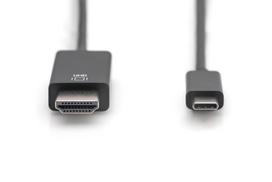 hdmi type c laidas - ASSMANN USB Type-C Gen2 Adapter Cable - 4 nuotrauka