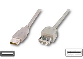 LogiLink USB A To USB A 3.0m Grey CU0011