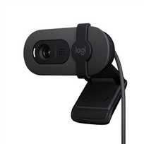 logitech web kamera - Logitech Brio 100, FHD (Juoda) - 4 nuotrauka