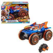 hot wheels rc - HOT WHEELS Monster Trucks RC automodelis – Tigrinis ryklys, JFR39 - 1 nuotrauka
