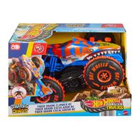 hot wheels rc - HOT WHEELS Monster Trucks RC automodelis – Tigrinis ryklys, JFR39 - 2 nuotrauka