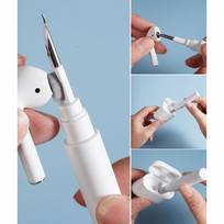 ausiniu valymas - Hurtel AirPods Cleaning Kit White - 3 nuotrauka